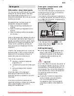 Preview for 15 page of Bosch SRV 55T03 Instructions For Use Manual