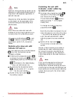 Preview for 17 page of Bosch SRV 55T03 Instructions For Use Manual