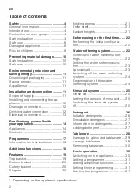 Preview for 2 page of Bosch SRV2HKX41E Information For Use