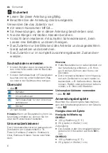 Предварительный просмотр 6 страницы Bosch Styline HomeProfessional MFQ4 Series User Manual