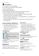Preview for 22 page of Bosch Styline HomeProfessional MFQ4 Series User Manual