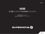 Bosch SUPERNOVA M99 Manual preview