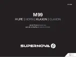 Preview for 1 page of Bosch SUPERNOVA M99 Manual