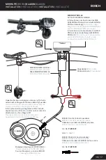 Предварительный просмотр 9 страницы Bosch SUPERNOVA M99 Manual