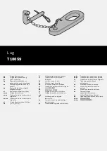 Bosch T10059 Original Instructions Manual preview