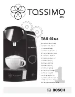 Bosch TAS 45 series Instruction Manual preview