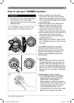 Preview for 8 page of Bosch TAS4011CH/05 Instruction Manual