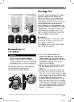 Preview for 21 page of Bosch TAS4011CH/05 Instruction Manual