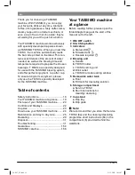 Preview for 17 page of Bosch TAS4302GB Instructions For Use Manual