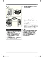 Preview for 105 page of Bosch TAS4302GB Instructions For Use Manual