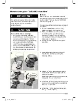 Preview for 13 page of Bosch TAS5542UC Instruction Manual