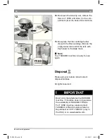 Preview for 20 page of Bosch TAS5542UC Instruction Manual