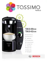 Предварительный просмотр 1 страницы Bosch Tassimo 40 series Instruction Manual