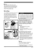 Предварительный просмотр 27 страницы Bosch Tassimo 40 series Instruction Manual