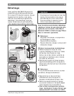 Предварительный просмотр 42 страницы Bosch Tassimo 40 series Instruction Manual