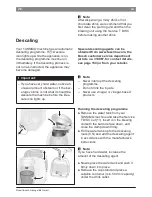 Preview for 28 page of Bosch TASSIMO AMIA 20 series Instruction Manual