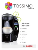 Bosch TASSIMO FIDELIA+ 65 series Instruction Manual preview