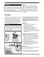 Preview for 17 page of Bosch TASSIMO FIDELIA+ 65 series Instruction Manual