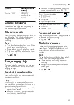 Preview for 85 page of Bosch TASSIMO style TAS110 Series User Manual