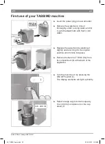 Preview for 22 page of Bosch TASSIMO TAS 55 KR Series Instruction Manual