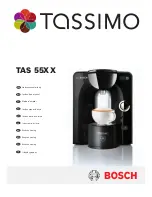 Preview for 1 page of Bosch Tassimo TAS 55 series Instruction Manual