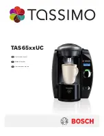 Bosch Tassimo TAS65xxUC Instruction Manual preview