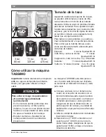 Preview for 54 page of Bosch Tassimo TAS65xxUC Instruction Manual