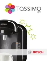 Bosch TASSIMO VIVY Instruction Manual preview