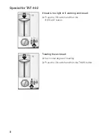 Preview for 8 page of Bosch TAT 46.. UC Use And Care Manual