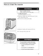 Предварительный просмотр 9 страницы Bosch TAT 462 Use And Care Manual