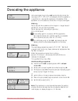 Preview for 44 page of Bosch TC 63 SERIES Operating Instructions Manual