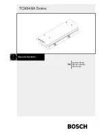 Bosch TC9346A Series Instruction Manual preview