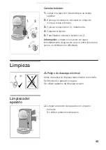 Preview for 45 page of Bosch TCA 4101 UC Use And Care Manual