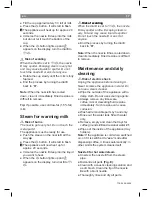 Preview for 19 page of Bosch TCA 56 series Operating Instructions Manual