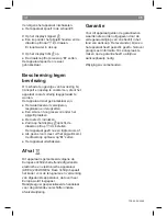 Preview for 51 page of Bosch TCA 56 series Operating Instructions Manual