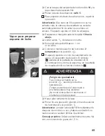 Предварительный просмотр 69 страницы Bosch TCA 6001 UC Use And Care Manual