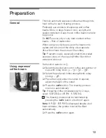 Preview for 13 page of Bosch TCA 6301 UC User And Care Manual