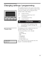 Preview for 17 page of Bosch TCA 6301 UC User And Care Manual