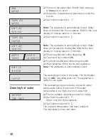 Preview for 30 page of Bosch TCA 6301 UC User And Care Manual