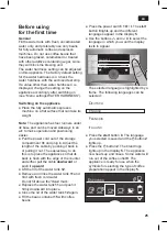 Предварительный просмотр 29 страницы Bosch TCA 71 Operating Instructions Manual