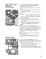 Предварительный просмотр 13 страницы Bosch TCA64 SERIES Operating Instructions Manual