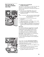 Предварительный просмотр 63 страницы Bosch TCA64 SERIES Operating Instructions Manual