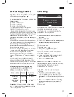 Preview for 19 page of Bosch TCA7121RW Manual