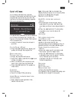 Preview for 21 page of Bosch TCA7121RW Manual