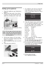 Preview for 43 page of Bosch TCC78K751 Instruction Manual