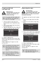 Preview for 49 page of Bosch TCC78K751 Instruction Manual