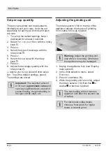 Preview for 52 page of Bosch TCC78K751 Instruction Manual