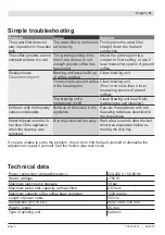 Preview for 63 page of Bosch TCC78K751 Instruction Manual