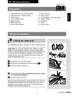 Preview for 13 page of Bosch TDA75 Series Operating Instructions Manual