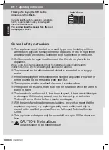 Preview for 10 page of Bosch TDN10 Series Operating Instructions Manual